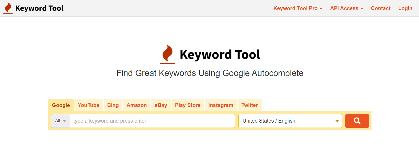 Công cụ nghiên cứu từ khoá Keyword Tool